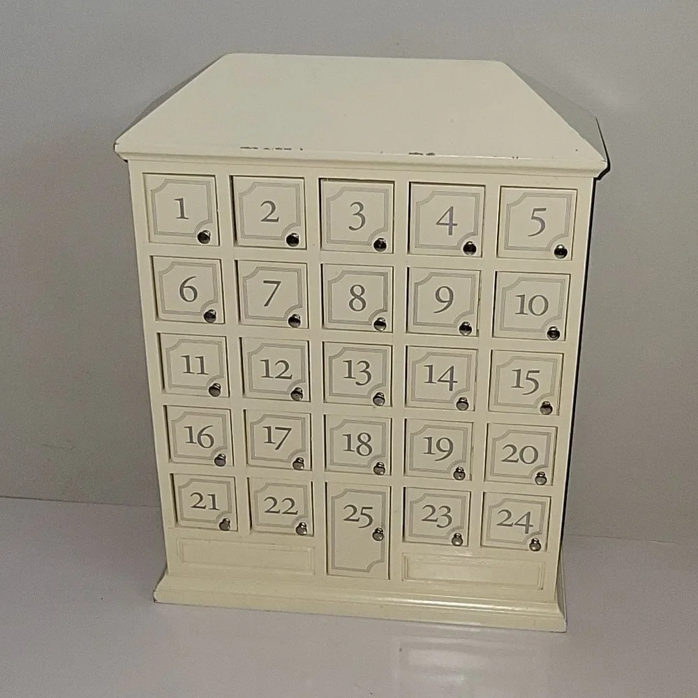 Restoration Hardware 25 day Wooden Advent Calendar